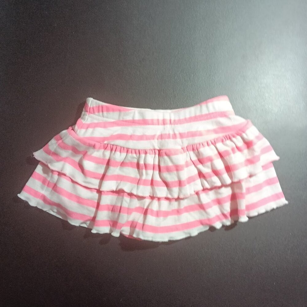 Gerber Graduates Skirt 24M Pink and White Striped